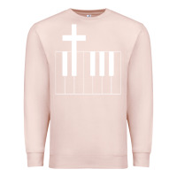 Pale Pink Church Organist Premium Sweatshirt - longCreatives