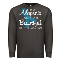 Smoke I Have Alopecia Awareness, I Am Beautiful Just Th Premium Sweatshirt - longCreatives