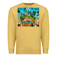 Antique Gold camping is my happy place Premium Sweatshirt - AdoDesignShop