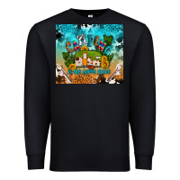 Black camping is my happy place Premium Sweatshirt - AdoDesignShop