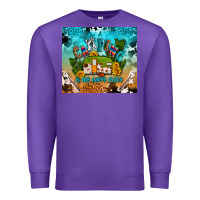 Purple camping is my happy place Premium Sweatshirt - AdoDesignShop
