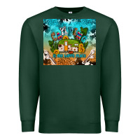 Sports Green camping is my happy place Premium Sweatshirt - AdoDesignShop