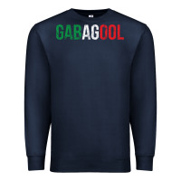 Navy Gabagool New Jersey Italian Flag Food Sicilian Cap Premium Sweatshirt - longCreatives