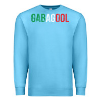 Ocean Blue Gabagool New Jersey Italian Flag Food Sicilian Cap Premium Sweatshirt - longCreatives