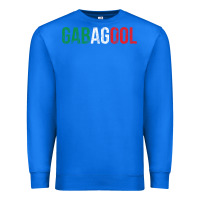 True Royal Gabagool New Jersey Italian Flag Food Sicilian Cap Premium Sweatshirt - longCreatives