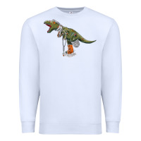 White how ridiculous merch Premium Sweatshirt - longCreatives