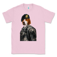 Bubblegum Pink Pet Portraits, Custom Pet Portraits, Renaissance Pet Portraits, Custom Classic Tee - RanaPortraitStore