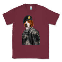 Burgundy Pet Portraits, Custom Pet Portraits, Renaissance Pet Portraits, Custom Classic Tee - RanaPortraitStore