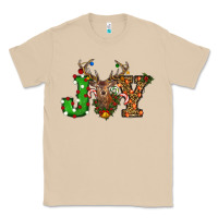 Mushroom Christmas Joy Reindeer Classic Tee - RanaPortraitStore