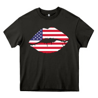 Asphalt American lip Heavy Core Tee - Bettercallsaul