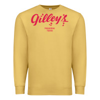 Antique Gold GILLEY S BAR URBAN COWBOY GILLEYS TEXAS Premium Sweatshirt - longCreatives