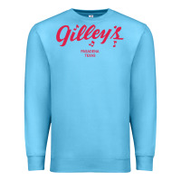 Ocean Blue GILLEY S BAR URBAN COWBOY GILLEYS TEXAS Premium Sweatshirt - longCreatives