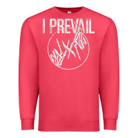 Cardinal I Prevail  Skeleton Hands  Official Merchandise Premium Premium Sweatshirt - longCreatives