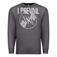Charcoal Heather I Prevail  Skeleton Hands  Official Merchandise Premium Premium Sweatshirt - longCreatives
