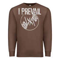Chestnut I Prevail  Skeleton Hands  Official Merchandise Premium Premium Sweatshirt - longCreatives