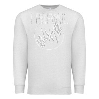 Oatmeal Heather I Prevail  Skeleton Hands  Official Merchandise Premium Premium Sweatshirt - longCreatives