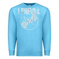 Ocean Blue I Prevail  Skeleton Hands  Official Merchandise Premium Premium Sweatshirt - longCreatives