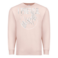 Pale Pink I Prevail  Skeleton Hands  Official Merchandise Premium Premium Sweatshirt - longCreatives