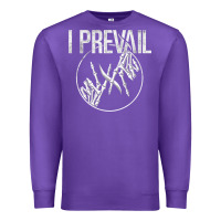 Purple I Prevail  Skeleton Hands  Official Merchandise Premium Premium Sweatshirt - longCreatives