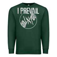 Sports Green I Prevail  Skeleton Hands  Official Merchandise Premium Premium Sweatshirt - longCreatives
