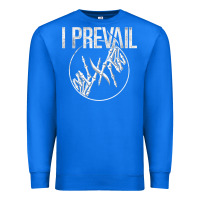 True Royal I Prevail  Skeleton Hands  Official Merchandise Premium Premium Sweatshirt - longCreatives