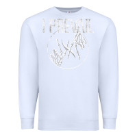 White I Prevail  Skeleton Hands  Official Merchandise Premium Premium Sweatshirt - longCreatives