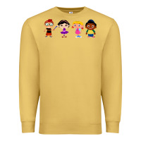 Antique Gold Little Einsteins Premium Sweatshirt - longCreatives