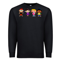 Black Little Einsteins Premium Sweatshirt - longCreatives