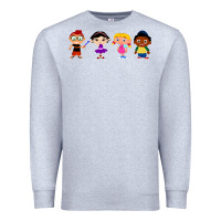 Heather Grey Little Einsteins Premium Sweatshirt - longCreatives