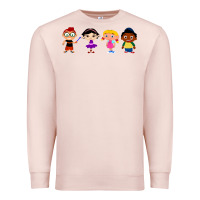 Pale Pink Little Einsteins Premium Sweatshirt - longCreatives