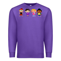 Purple Little Einsteins Premium Sweatshirt - longCreatives
