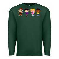Sports Green Little Einsteins Premium Sweatshirt - longCreatives