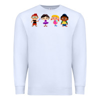 White Little Einsteins Premium Sweatshirt - longCreatives
