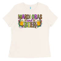 Bone mardi gras and beer hjf Ladies Tee - HowdyJamesFarm