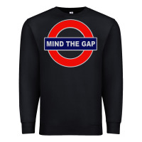 Black Mind The Gap Premium Sweatshirt - longCreatives