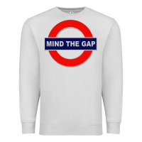 Dove Grey Mind The Gap Premium Sweatshirt - longCreatives
