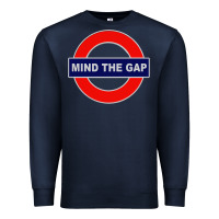 Navy Mind The Gap Premium Sweatshirt - longCreatives