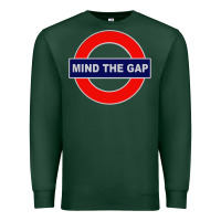 Sports Green Mind The Gap Premium Sweatshirt - longCreatives