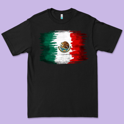 Mexican Flag Premium Tee Designed By Nancycooperartshop