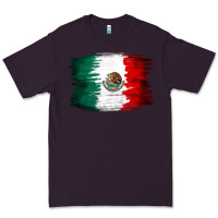 Plum Mexican flag Premium Tee - NancyCooperArtShop