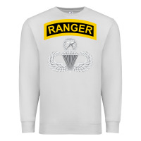 Dove Grey Ranger and Airborne Master Premium Sweatshirt - longCreatives