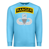 Ocean Blue Ranger and Airborne Master Premium Sweatshirt - longCreatives