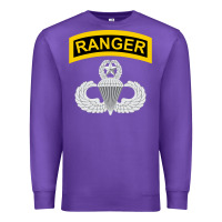 Purple Ranger and Airborne Master Premium Sweatshirt - longCreatives