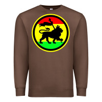 Chestnut Rasta Lion Premium Sweatshirt - longCreatives