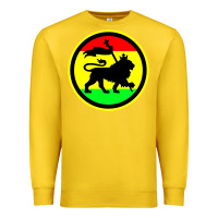 Lemon Rasta Lion Premium Sweatshirt - longCreatives