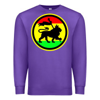 Purple Rasta Lion Premium Sweatshirt - longCreatives