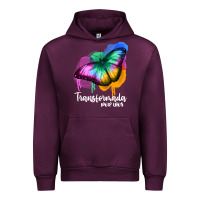 Mauve Wine transformada por dios Urban Hoodie - JahusDesignShop