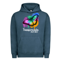 Pigment Midnight Navy transformada por dios Urban Hoodie - JahusDesignShop