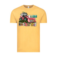 Vintage Mustard I dig Easter Day Vintage Tee - HowdyJamesFarm