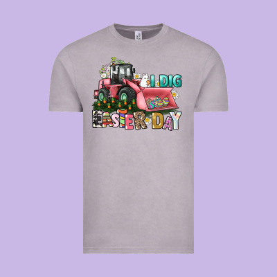 I Dig Easter Day Vintage Tee Designed By Howdyjamesfarm